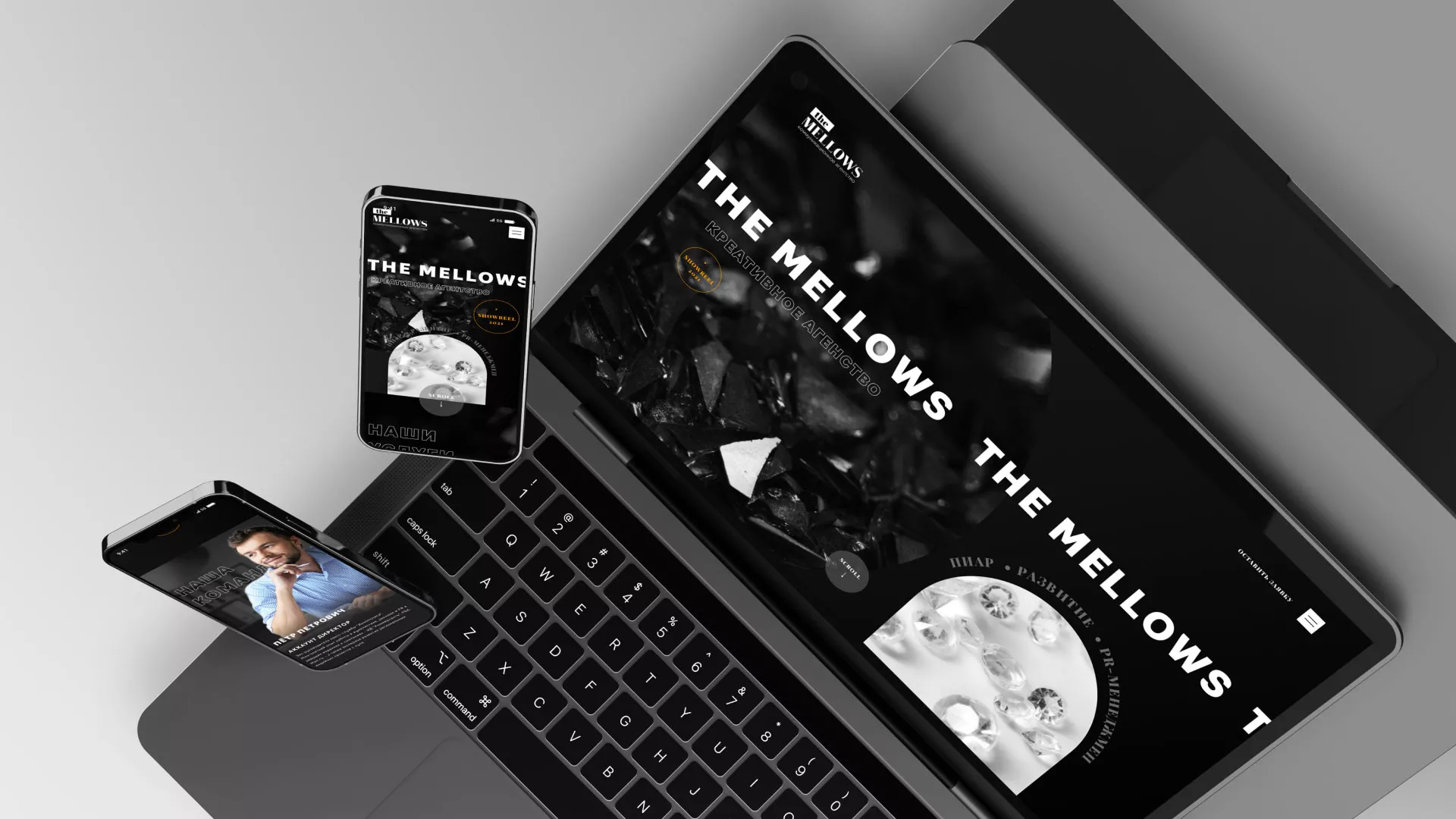 Разработка сайта креативного агентства «The Mellows» в Михайловске