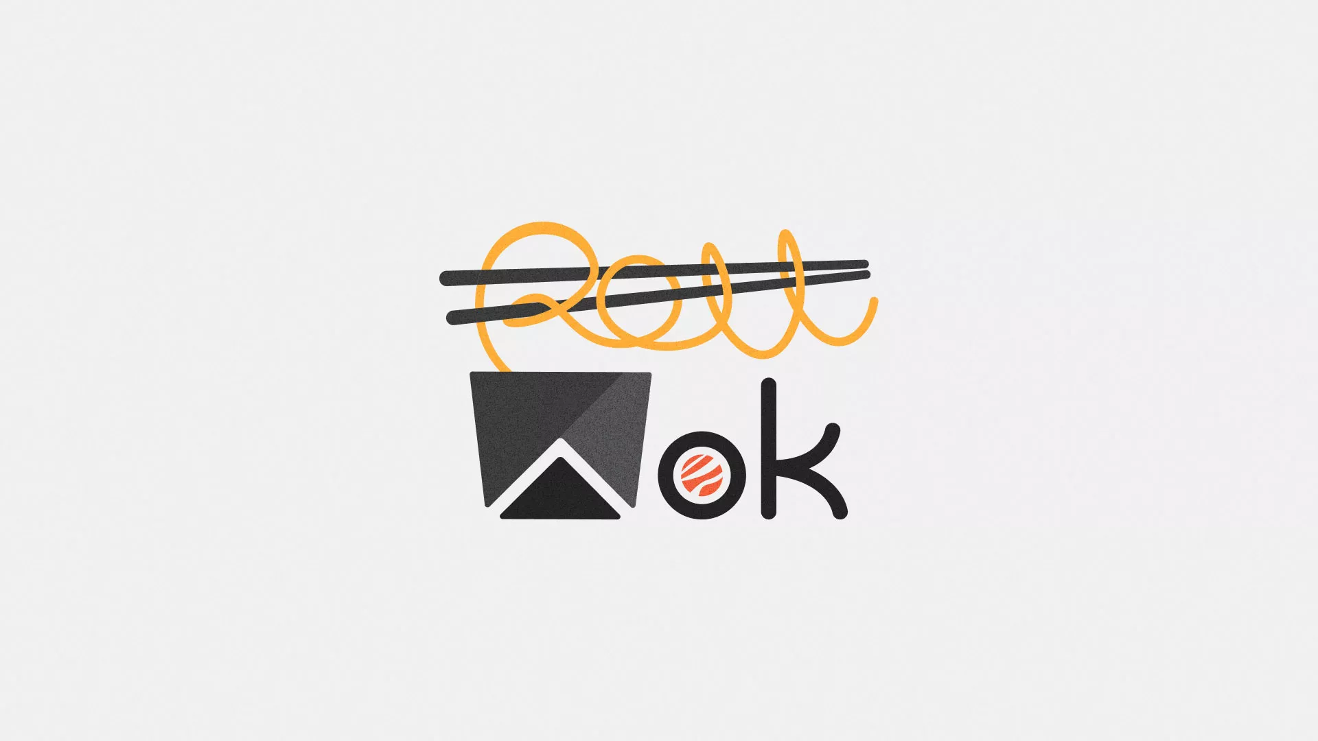 Разработка логотипа в Михайловске для суши-бара «Roll Wok Club» Разработка логотипа в Михайловске для суши-бара «Roll Wok Club»